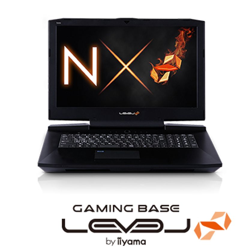 iiyama PC 「LEVEL∞(レベル インフィニティ)」より、
「NVIDIA(R) GeForce(R) GTX 1080」をSLI構成で搭載した
4K液晶採用の17型ゲームノートパソコンを発売