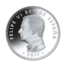 10_スペイン銀貨表面