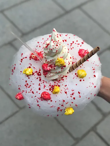 コットンキャンディー×ホワイト