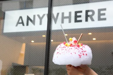 ANYWHERE DOOR×コットンキャンディーアイス
