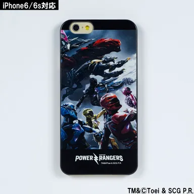映画『パワーレンジャー』iPhoneケース　ブラック(iPhone 6＆6s対応)