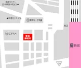 新宿駅店案内地図