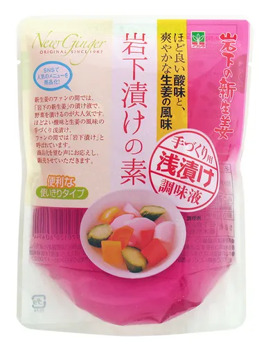 「岩下漬けの素」商品パッケージ