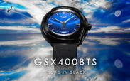 JAPAN MADEの時計ブランド「GSX」から、究極のアシンメトリーデザイン「GSX400」に特別な青を表現した限定モデル発売