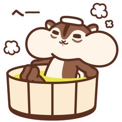 LINEスタンプ「へー」