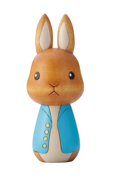 卯三郎こけし ピーターラビット　S 3,780円 / M 4,860円
