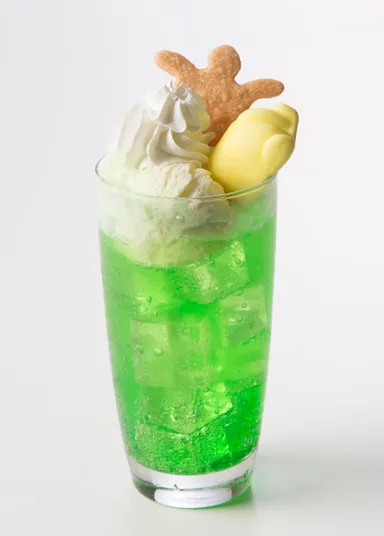 ぐでフロート(メロンソ～ダ)