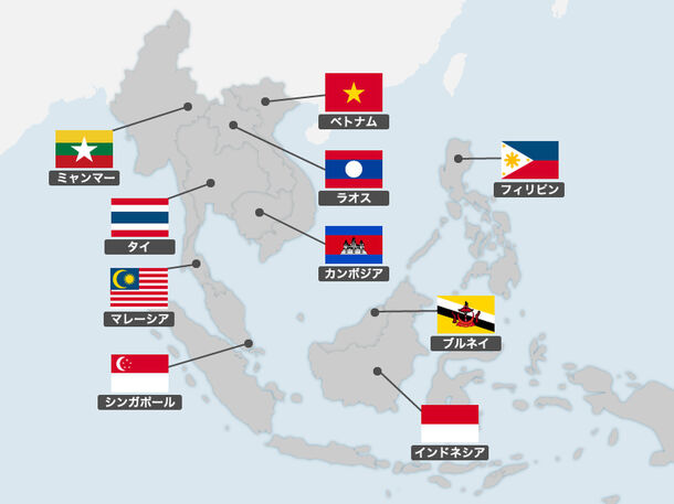 日本企業の海外進出を支援 東南アジア専門pr事業を開始 Asean10カ国