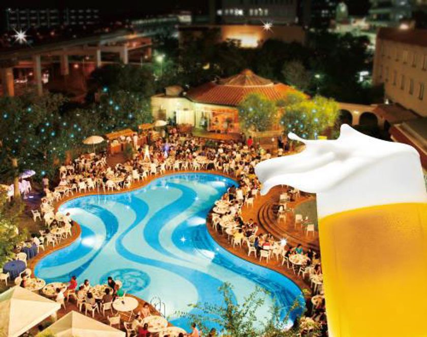 緑あふれるリゾート空間で夏をENJOY
2017年7月15日(土)　ガーデンプールオープン