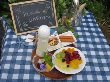 フォトスポットには黒板を用意