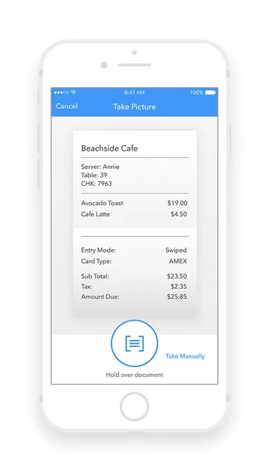 Moneytree Work レシート撮影