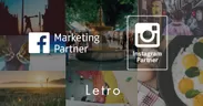 「Letro」が Facebook／Instagramの公式マーケティングパートナーに認定