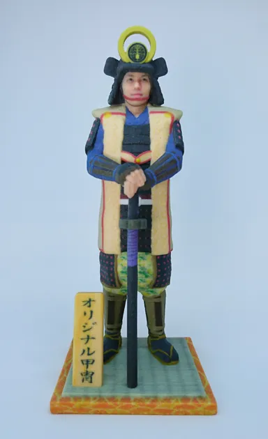 俺武者　オリジナル甲冑　前