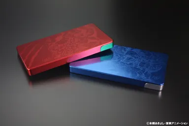 デジモンアドベンチャー　ジュラルミンカードケース　ティラノモン／メタルグレイモン 2