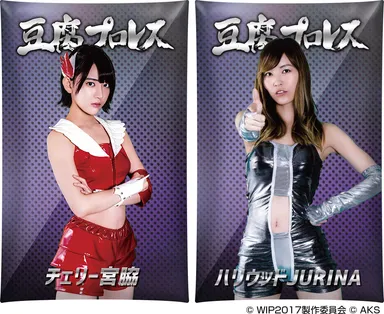 「神の手」第39弾 ドラマ「豆腐プロレス」コラボ BIGクッション