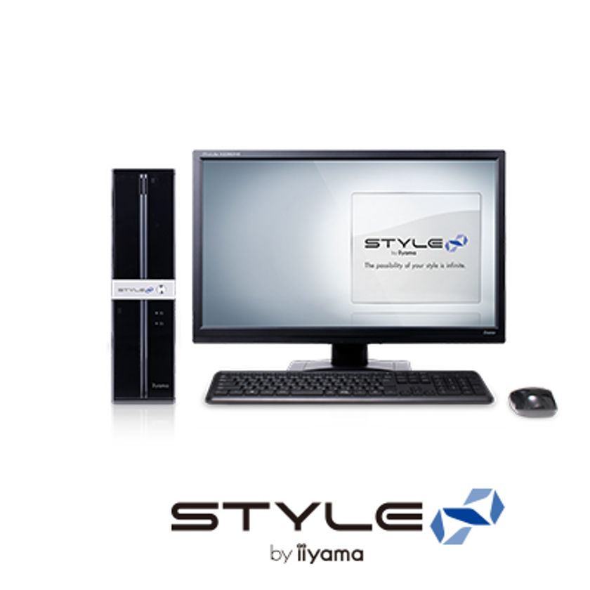 iiyama PC、「STYLE∞(スタイル インフィニティ)」より、
第7世代 CPUと高速 SSDを搭載した即日出荷が可能なスリム型パソコンを発売