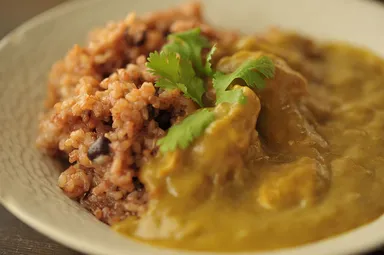 玄米に合うカレー1