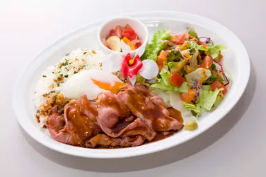 ハワイアンローストビーフプレート