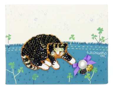 「キラキラ猫」