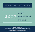 「UC-as-a-Service Total Solution Provider of the Year」