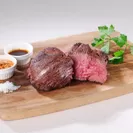 US産イチボの塊肉ステーキ