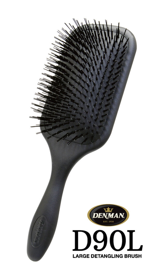 絡まった髪の毛も簡単にときほぐす！「デンマンブラシD90L」新発売