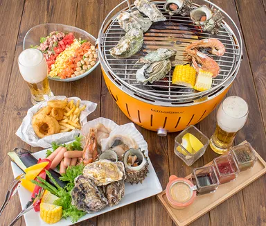 「ガーデンテラスBBＱセット」3,000円（税別）