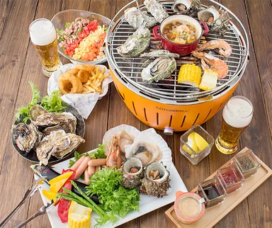 「ガーデンテラスBBＱセット」4,000円（税別）