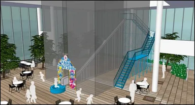 「ハルカス クールスライダー」イメージパース