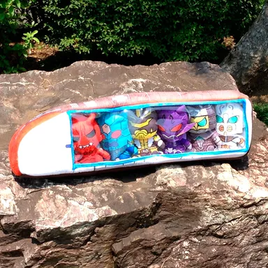 デンライナーに乗ったイマジンとおでかけ