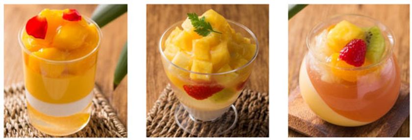 マンゴーやパインがたっぷり！夏の訪れを感じる
SUN～太陽に煌めくデザート～
2017年7月1日（土）より大阪新阪急ホテルにて販売中