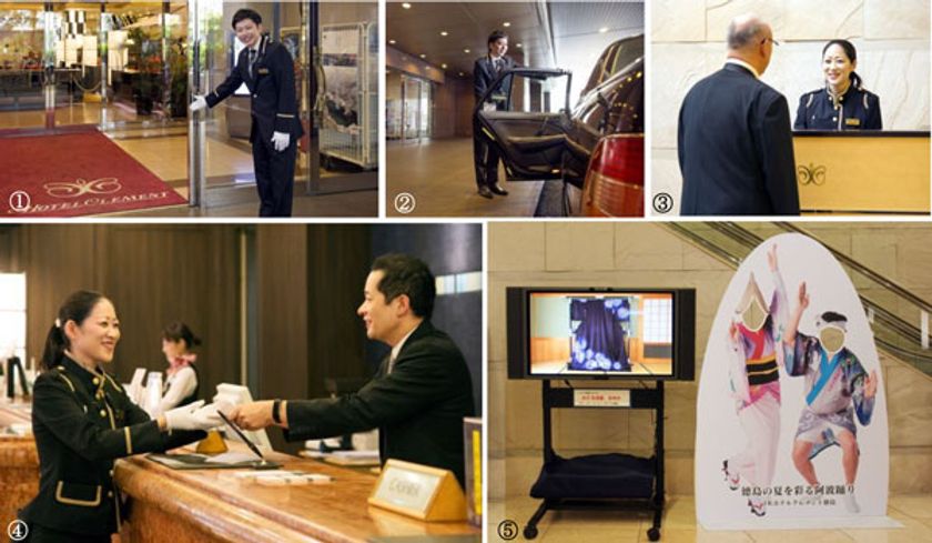 “地域No.1ホテル”であると同時に近隣“Only1ホテル”の存在感を...
JRホテルクレメント徳島「ロビーサービス部門」新設
2017年7月1日（土）より稼働中