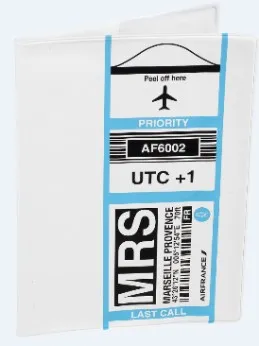 エールフランス航空パスポートホルダー