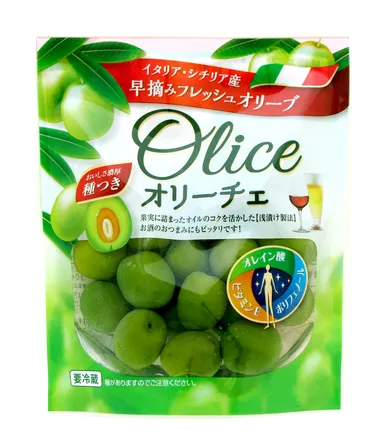 「オリーチェ」商品パッケージ