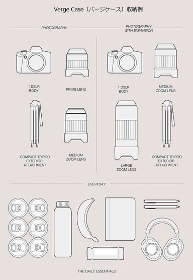 バージケース収納例