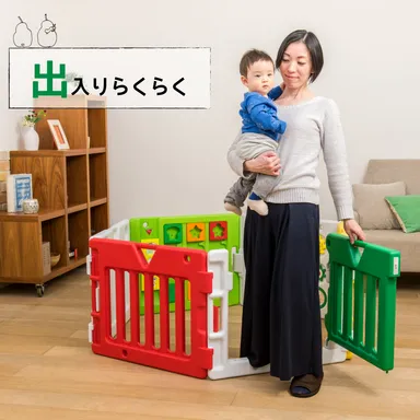 ドアパネルで出入り楽々