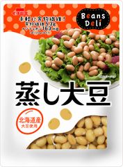 栄養素や旨み成分を逃さない「Beans Deli　蒸し豆シリーズ」　蒸し大豆、蒸しひよこ豆、10種の蒸し雑穀サラダ豆 新発売