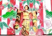 日本舞踊ステージに出演