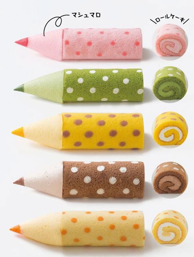おいしい色鉛筆！？マシュマロと食べるロールケーキ
色えんぴつろーる
2017年7月1日（土）より大阪新阪急ホテルにて販売中