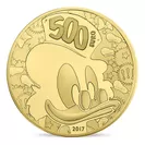 500ユーロ金貨表面