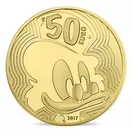 50ユーロ金貨表面