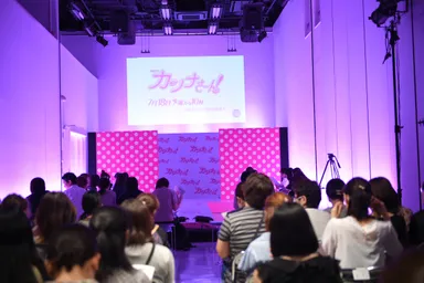 舞台挨拶時の賑わい