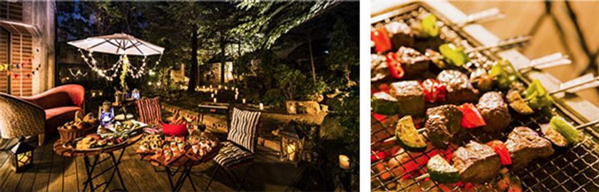 ＜千里阪急ホテル＞ 毎年恒例 宴会場での夏イベント
サマーバイキング2017 ～グランピングGARDEN～
2017年8月12日(土)・13日(日)