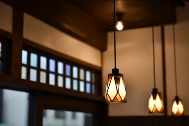 入口ステンドグラス