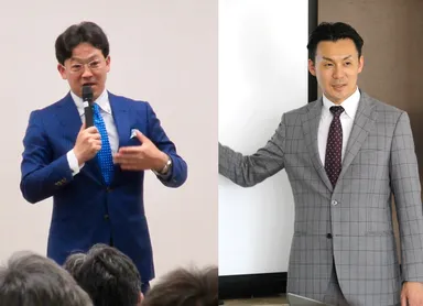 田島 大輔氏と久野 和禎氏