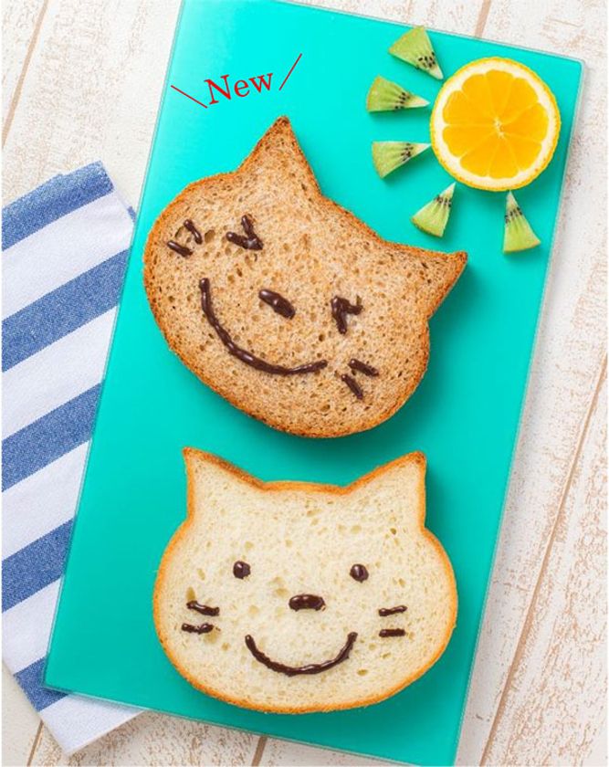 SNSで話題！ねこ型食パンに、ニューフェイス登場
胚芽が香ばしい「いろねこ食パン（ちゃいろ）」
2017年7月1日（土）より大阪新阪急ホテルにて販売中