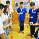 京都市内の中学校での交流プログラム（昨年：第1回ツアー）