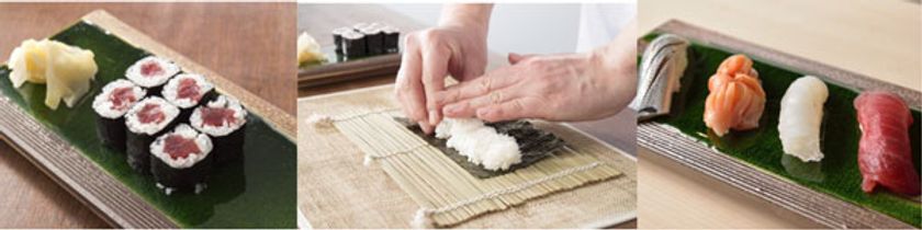 酢めしの作り方から巻きすの使い方まで、板長が直伝！
親子で食育イベント！「巻き寿司＆握り寿司体験教室」
8月11日（金・祝）・12日（土）第一ホテル東京「一寿し」にて