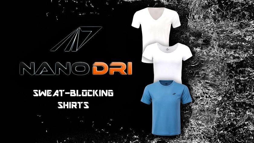 夏の必需品！驚異の吸水性＆汗がにじみ出ない耐汗バリアが施された通気性バッチリの NanoDri