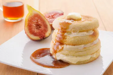 昼・夜レシピ第2位　奈良県代表　パンケーキ風いちじくマフィン